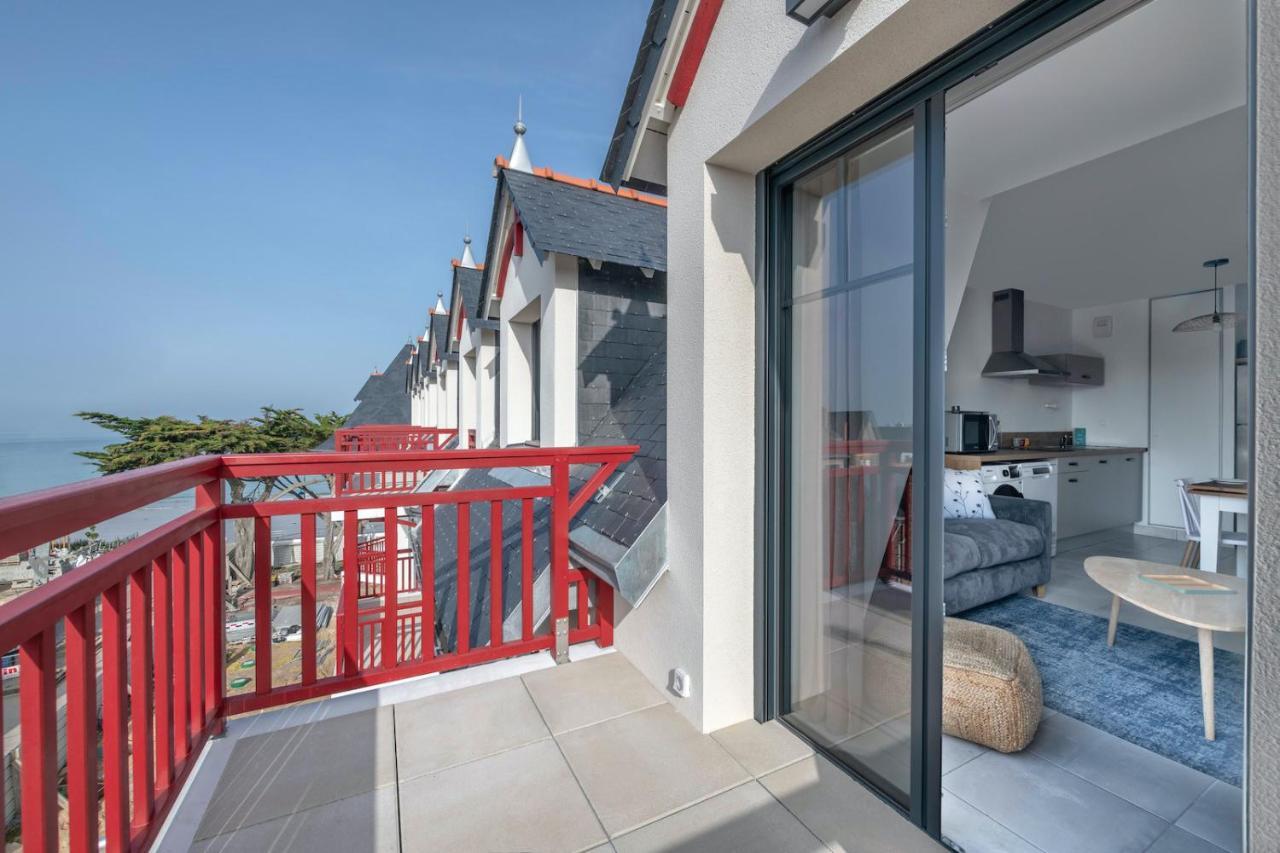 Sejour Pour 6 Face A La Grande Plage De Pleneuf Exterior foto